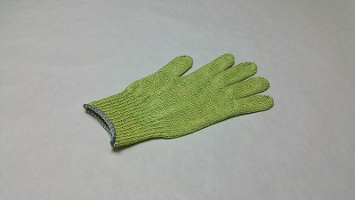 GLOVE TWARON LOW LINT;7 GAUGE LIME - Latex, Supported